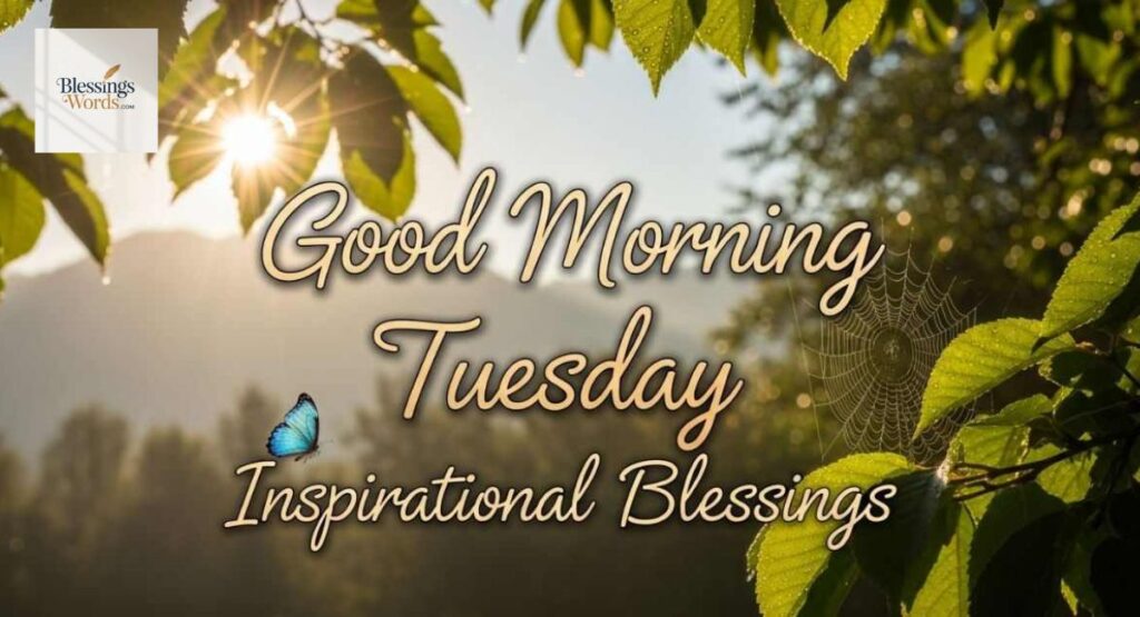 100 Best Good Morning Tuesday Inspirational Blessings and Quotes