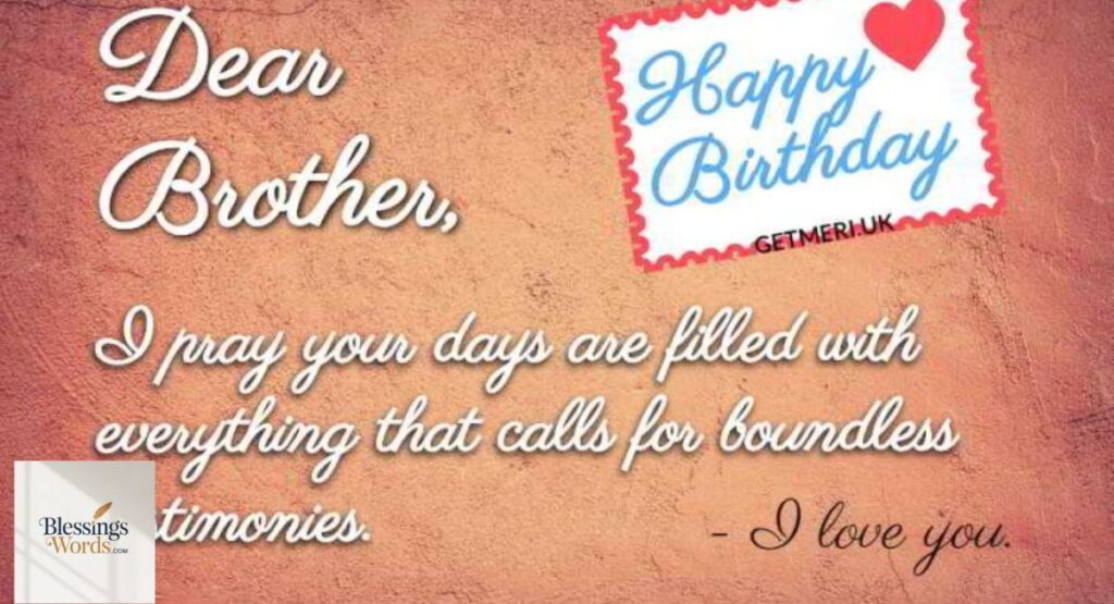 150+ Powerful Birthday Prayer for My Brother