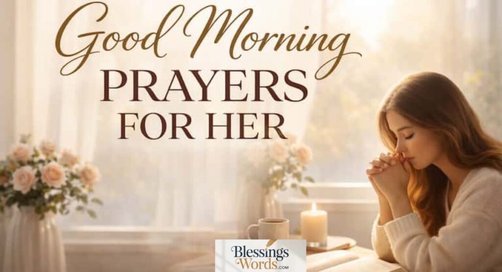 60+ Beautiful Good Morning Prayers for Her
