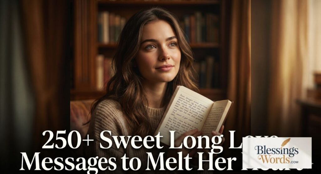 250+ Sweet Long Love Messages to Melt Her Heart