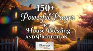105+ Powerful Prayers for House Blessing and Protection with Scriptures to Guard Your Home
