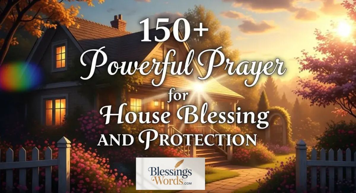 105+ Powerful Prayers for House Blessing and Protection with Scriptures to Guard Your Home
