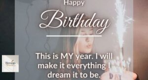 Blessing Birthday Wishes to Myself: Celebrate Your Day