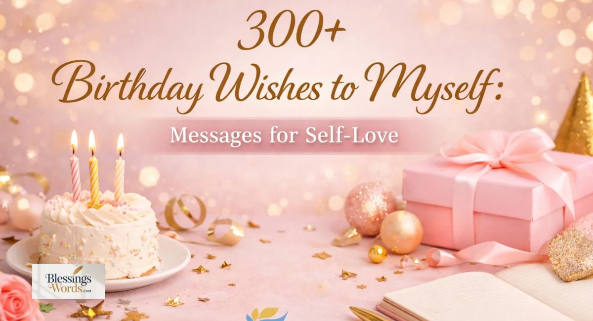 300+ Birthday Wishes to Myself: Messages for Self-Love