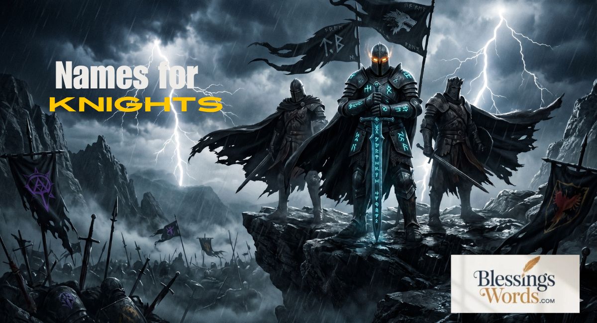 560+ Names for Knights: Your Ultimate Guide to Epic, Historical