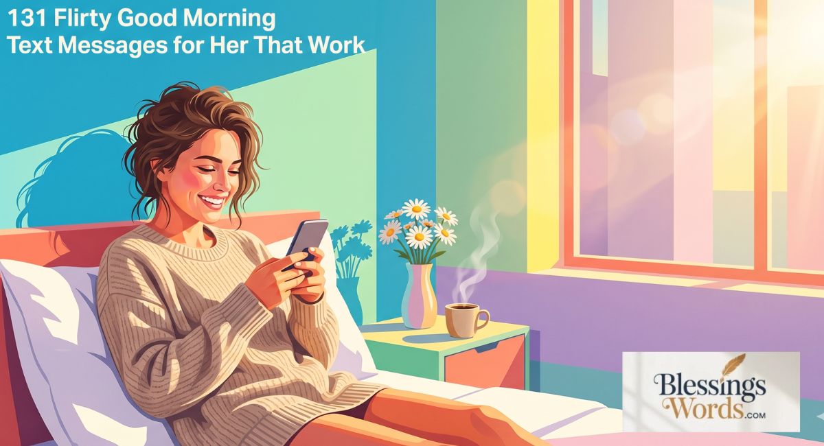 131 Flirty Good Morning Text Messages for Her That Work