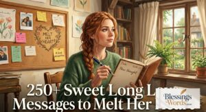 250+ Sweet Long Love Messages to Melt Her Heart