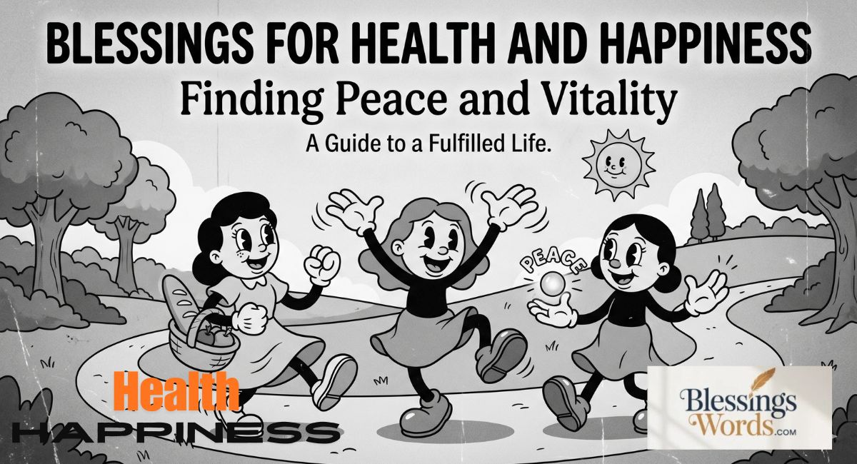 Blessings for Health and Happiness: Finding Peace and Vitality